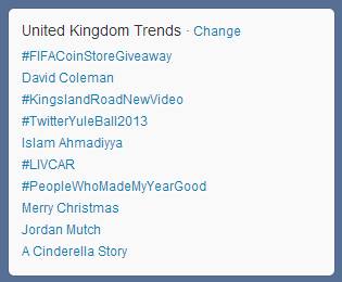 MUT Coins Twitter FIFA Coin Store as the top trend on Twitter